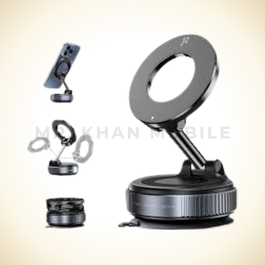 K007 Magnetic 360° Car Phone Holder with Strong Suction Base