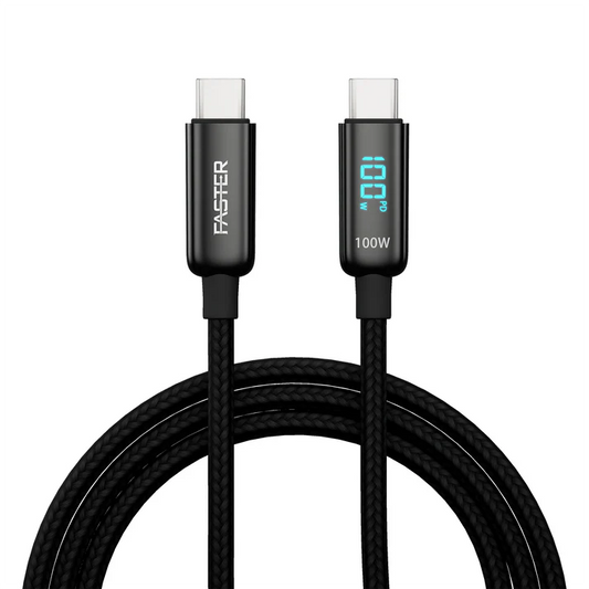 USB-C 100W Power Delivery Cable Black