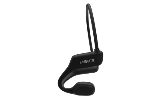 fsster AS18 Bone Conduction Wireless Earbuds in Black Color