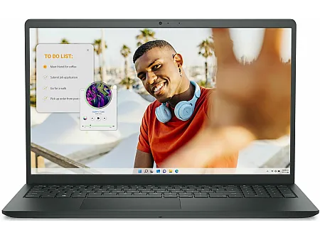 Front View: Dell Inspiron 15-3535 Ryzen 5 Laptop – 15.6-inch Full HD Display, 8GB RAM, 512GB SSD, Windows 11