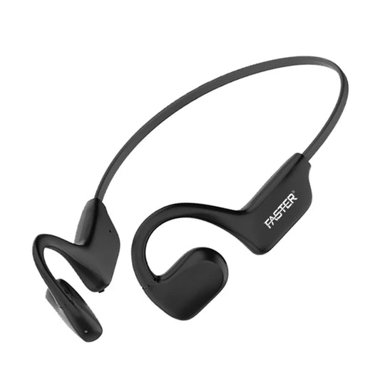 Wireless Earbuds Black Color Front View
