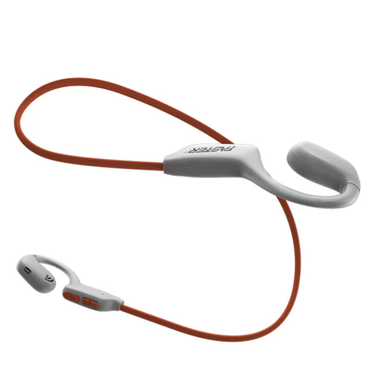 Wireless Earbuds Orange Color Side View