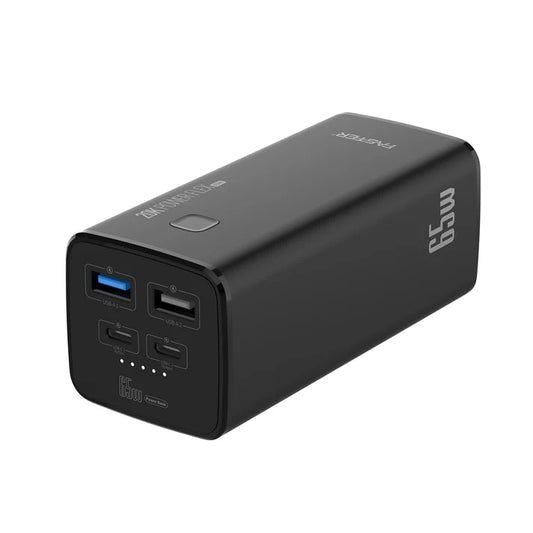 ASTER PD-65W Power Bank 20,000mAh – Fast Charging for Laptops, Tablets, and Smartphones On-the-Go