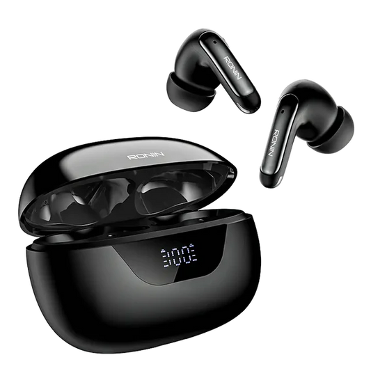 Mystique R-7010 Black Earbuds with retail box