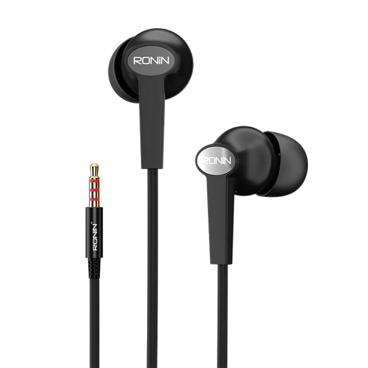 R-29 Handsfree Black – Glossy Finish with 10mm Deep Bass Driver