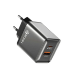 Ronin R-6005 22.5W Max Fast Charger in Grey Color with Type-C Cable