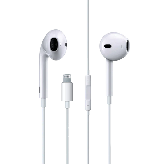R-825 iOS Handsfree White – Lightning Connector with 10mm Drivers