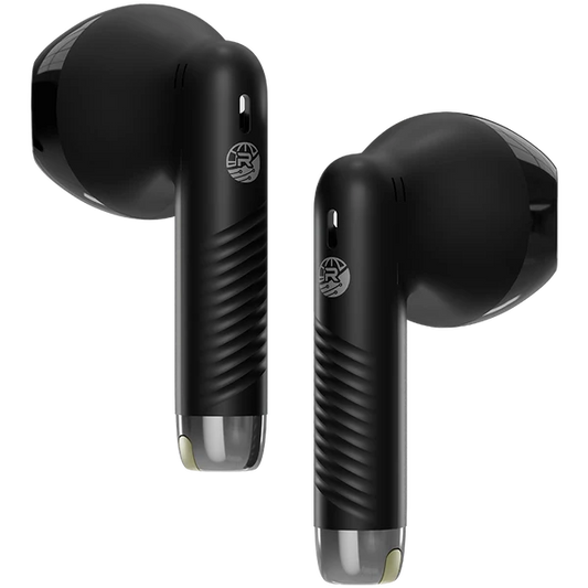 R-190 Mashion Earbuds Black Side View