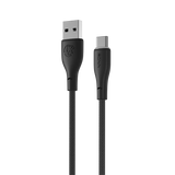 R-2030 Type-C Cable Black – 2m Fast Charging USB-C Cable