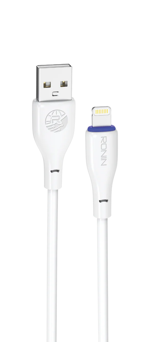 R-340 iPhone Cable white– 1m Fast Charging Lightning Cable