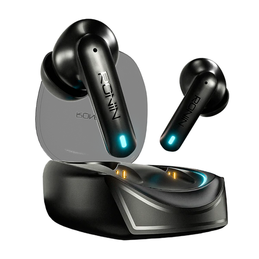 R-520 Dynasty Earbuds front view with premium matte finish design