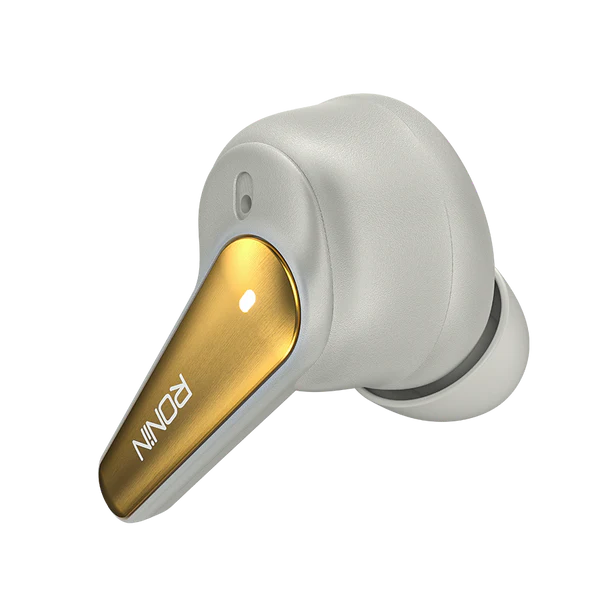 R-7065 Eclipse Earbuds Snow White Side View