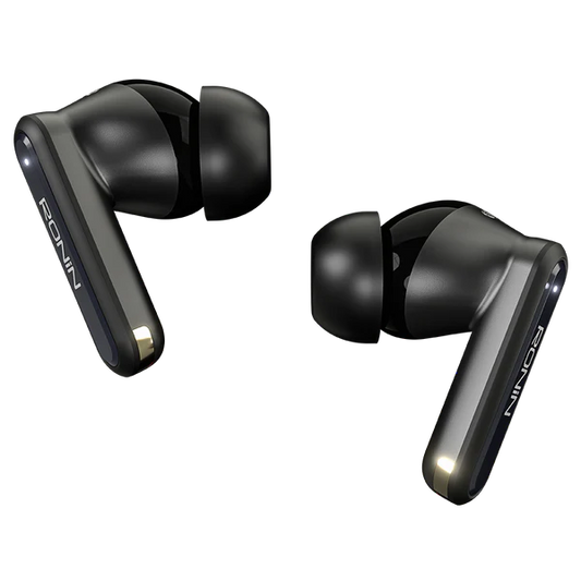 R-7085 Vox Earbuds Blue Close-up