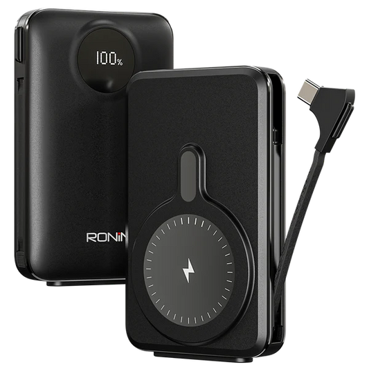 RONiN Velocity R-4045 Power Bank Black Back View