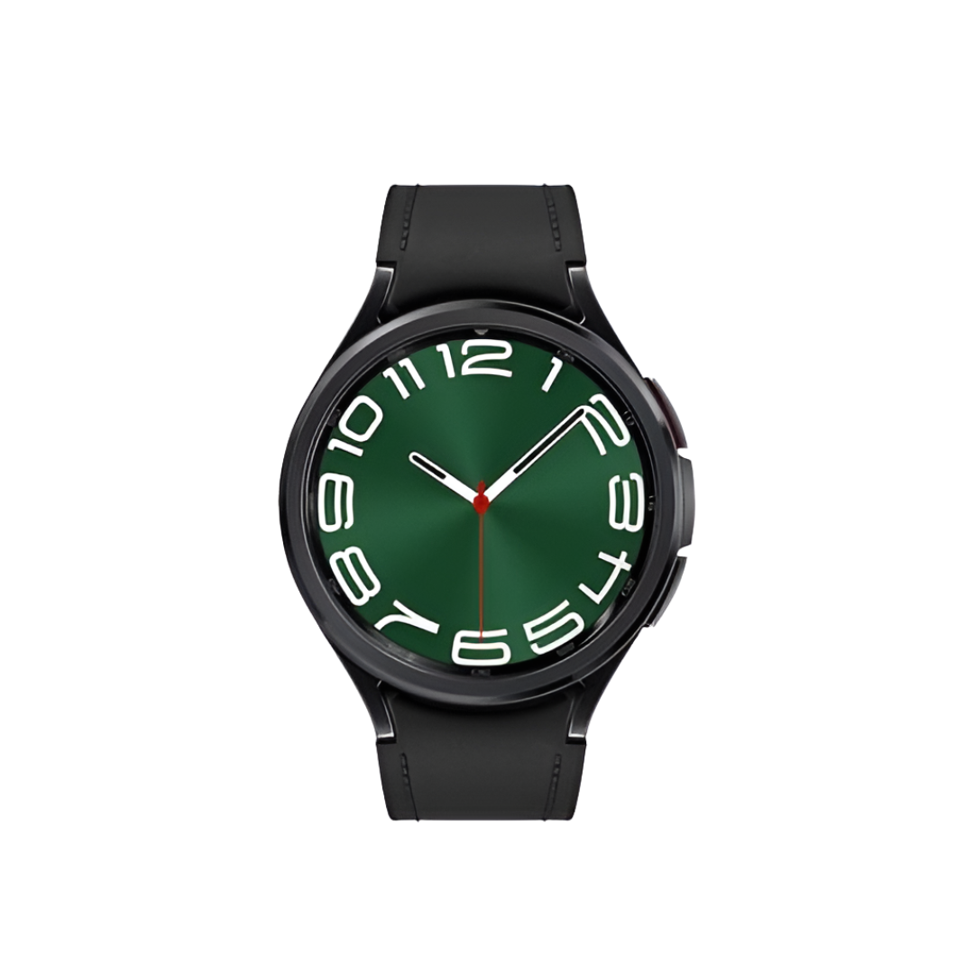 Samsung Galaxy Watch 6 Classic 47mm with rotating bezel and amoled display.