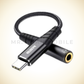 ESR USB Type-C to 3.5mm Female Headphone Jack Adapter, USB-C to Aux Audio Cable Compatible with iPhone 15 series and More Type-C Phone -Black
