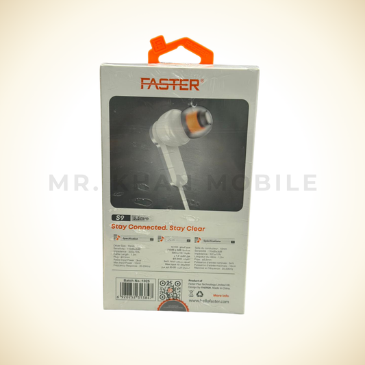 Faster S9 Real Sound Handfree