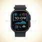 Apple Watch Ultra 2 49MM Black Titanium Case With Black Ocean Band