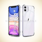 iPhone 11 Case Ultra-Thin, Slim Soft TPU Silicone Protective Transparent Bupmper Case