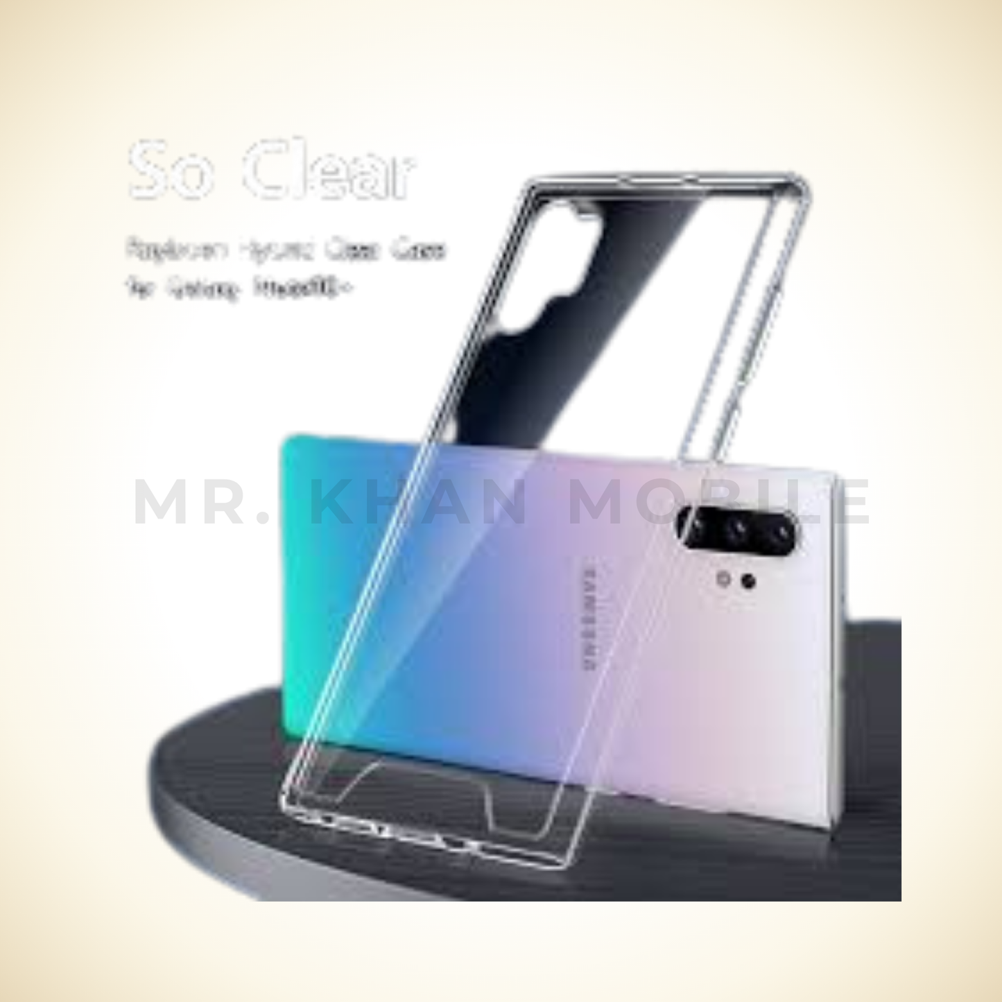 Generic Samsung Galaxy Note Series Case, Clear Transparent TPU Phone Cover with Soft Silicone