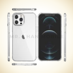 iPhone 12/12 Pro/ Max Case Ultra-Thin, Slim Soft TPU Silicone Protective Transparent Bupmper Case