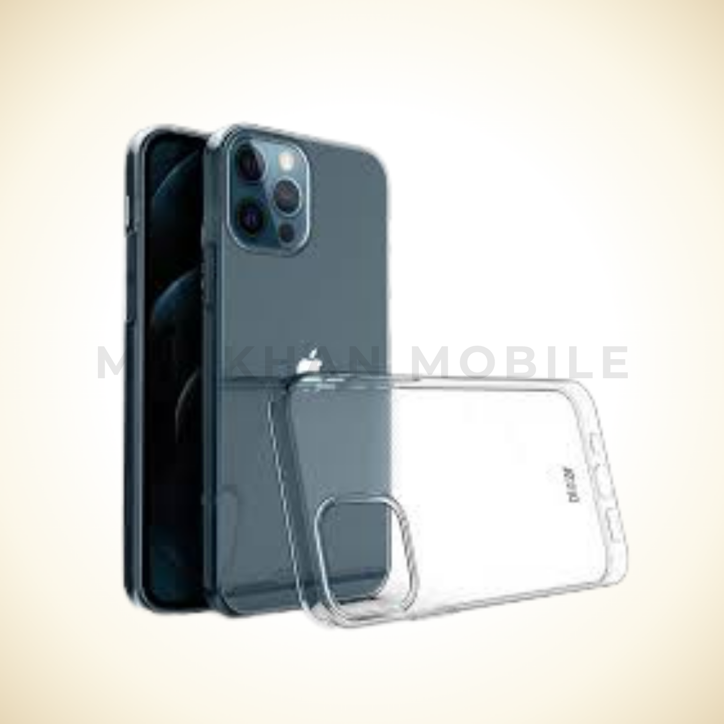 iPhone 12/12 Pro Case Ultra-Thin, Slim Soft TPU Silicone Protective Transparent Without Bumper