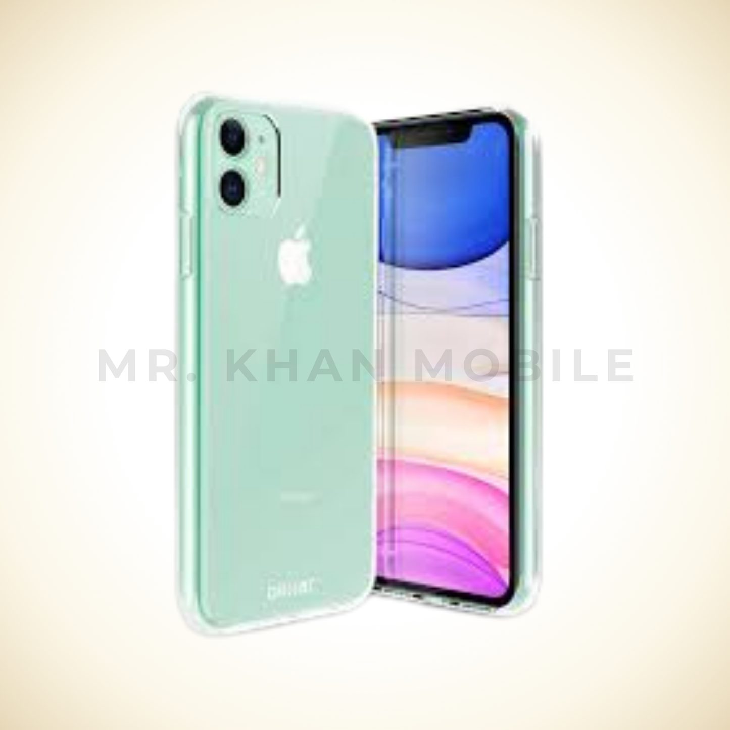 iPhone 11 Case Ultra-Thin, Slim Soft TPU Silicone Protective Transparent Without Bupmper