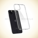 iPhone 11 Pro/Max Case Ultra-Thin, Slim Soft TPU Silicone Protective Transparent Without Bupmper
