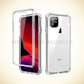 iPhone 11 Pro/Max Case Ultra-Thin, Slim Soft TPU Silicone Protective Transparent Without Bupmper