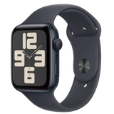 Apple Watch SE 2024 44MM Aluminium Case Black Side Design