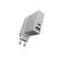 R-315 65W Charger side view in white color with Type-C port