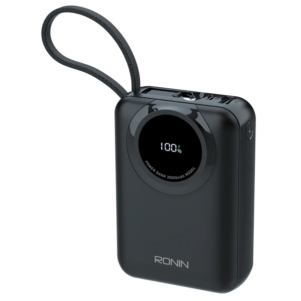 Zapster R-4040 Power Bank 20000mAh in Black