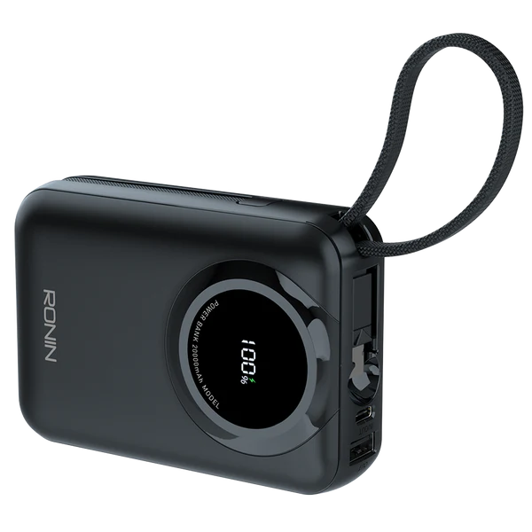 Zapster R-4040 Power Bank 20000mAh in Black