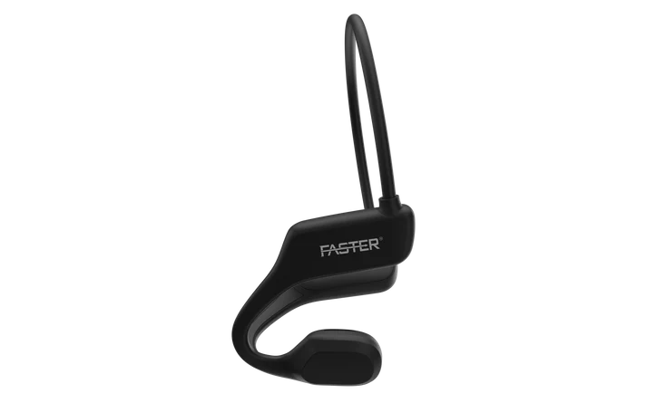 fsster AS18 Bone Conduction Wireless Earbuds in Black Color