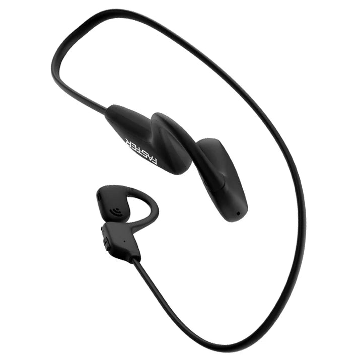 Wireless Earbuds Black Color Side View