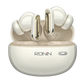 Eminence Earbuds Hybrid ANC in White color front view