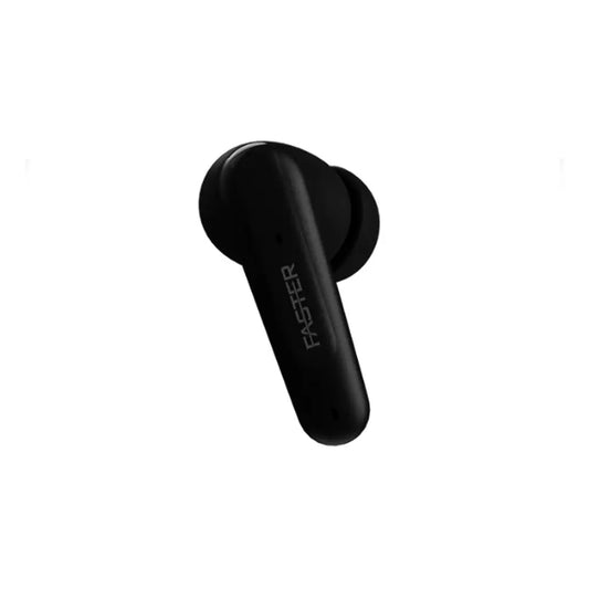 Faster Cruze Pro FBT-100 Earbuds Black – Front View