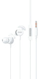 FASTER J10 Premium Earphones with 10mm drivers, 3.5mm AUX connector, and 1.2m cable in black