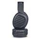 Faster S4 HD Black Headphones — Side Profile Showing Adjustable PU Leather Headband