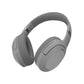 FASTER S6 ANC Over-Ear Wireless Headphones in Gray - Side View