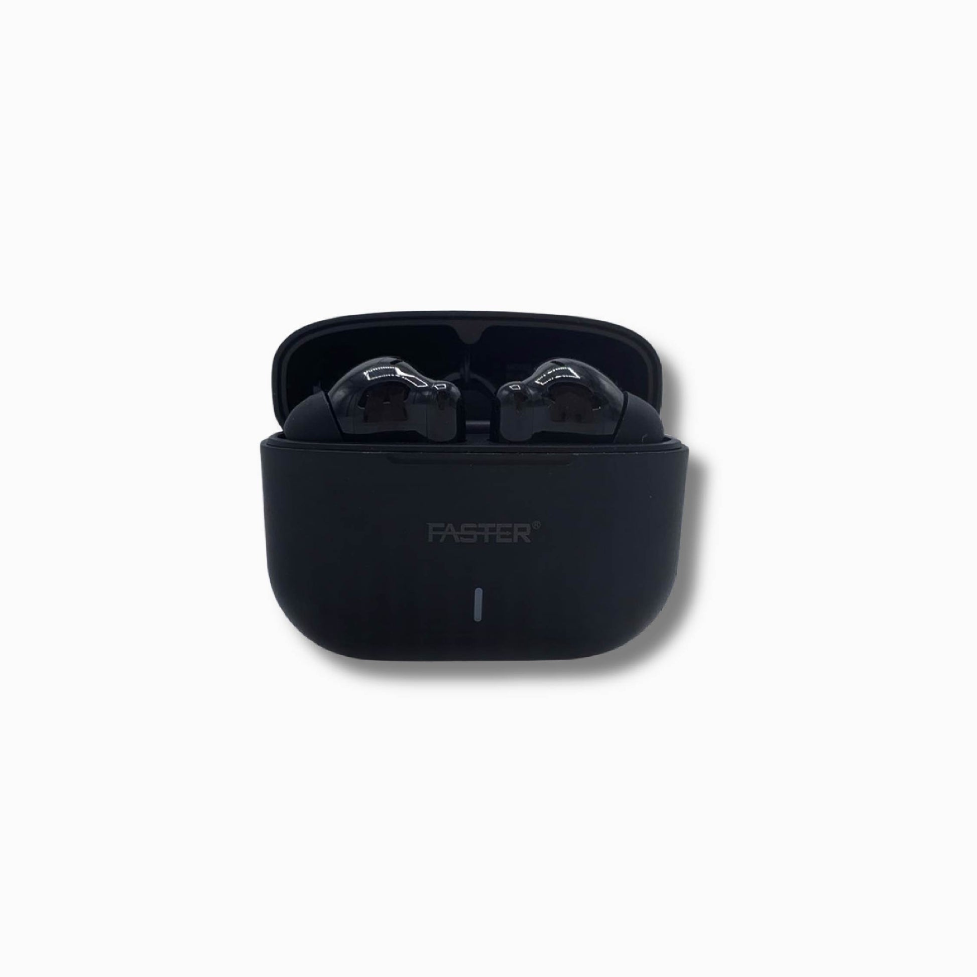 Faster S94 Saver Buds Black with Charging Case