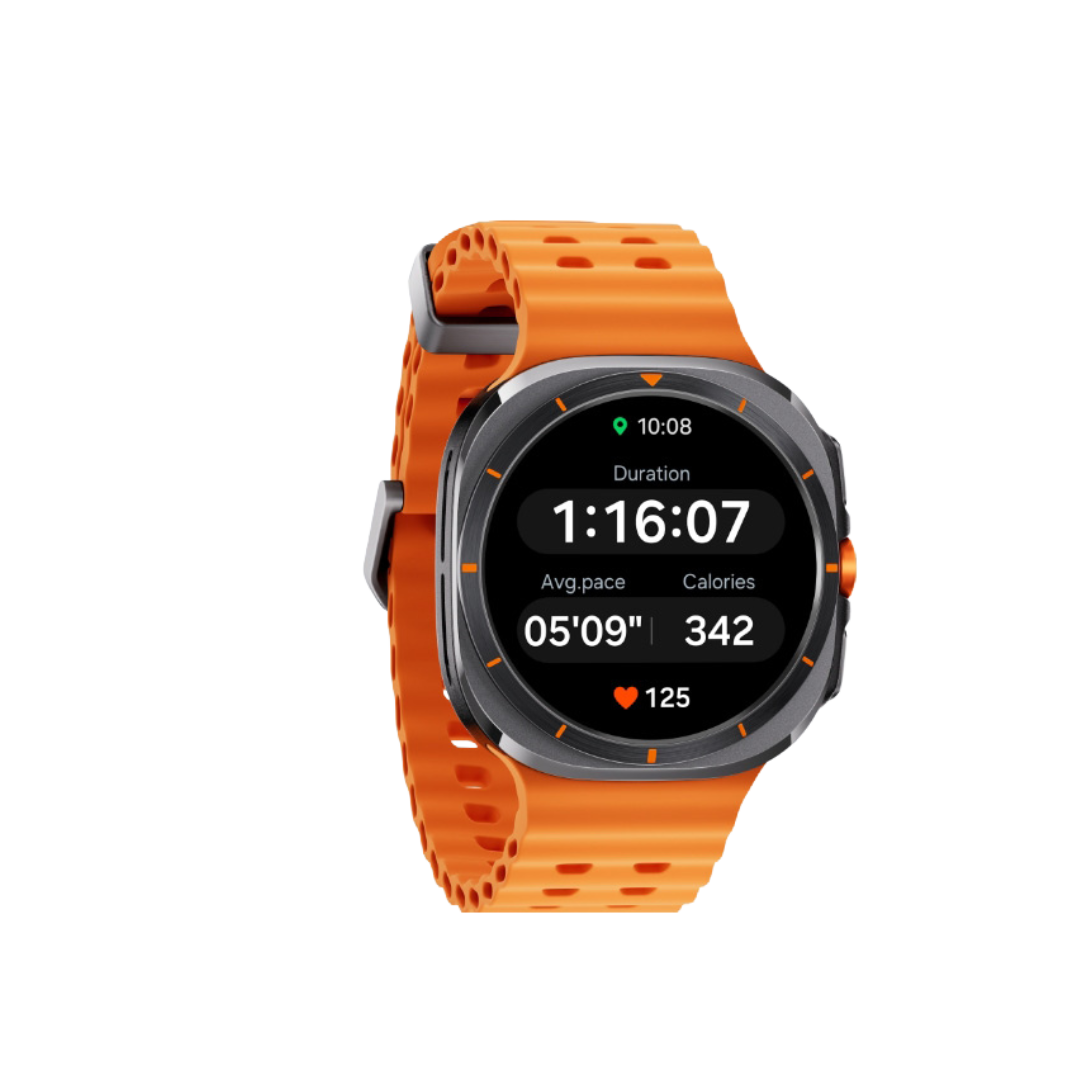 Samsung Galaxy Watch Ultra L705 Silver front view with rugged design