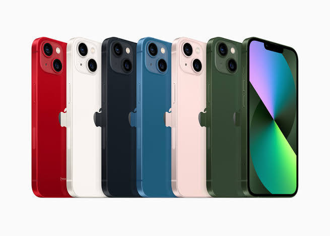 Apple iPhone 13 All Available Colors