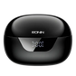 Mystique R-7010 Black Earbuds front view