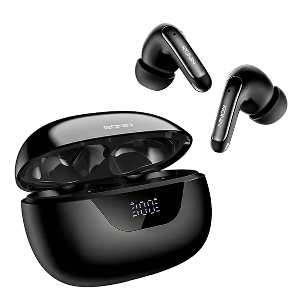 Mystique R-7010 Black Earbuds with retail box