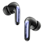Mystique R-7010 Blue Earbuds side angle