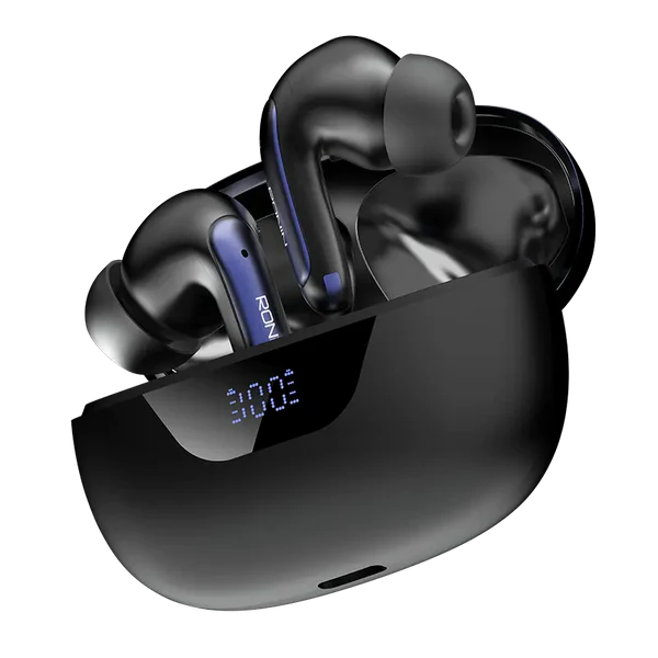 Mystique R-7010 Blue Earbuds with retail box