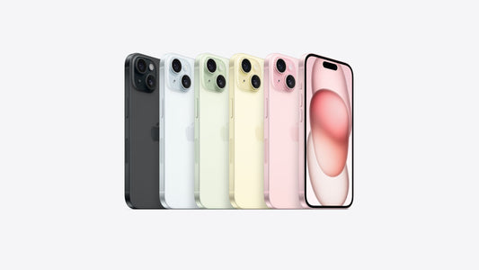  Apple iPhone 15 all colors lineup