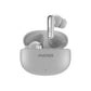  Quest X White Wireless Earbuds with Charging Case Open