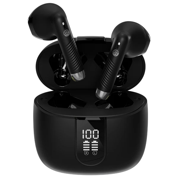 R-190 Mashion Earbuds with Charging Case Black